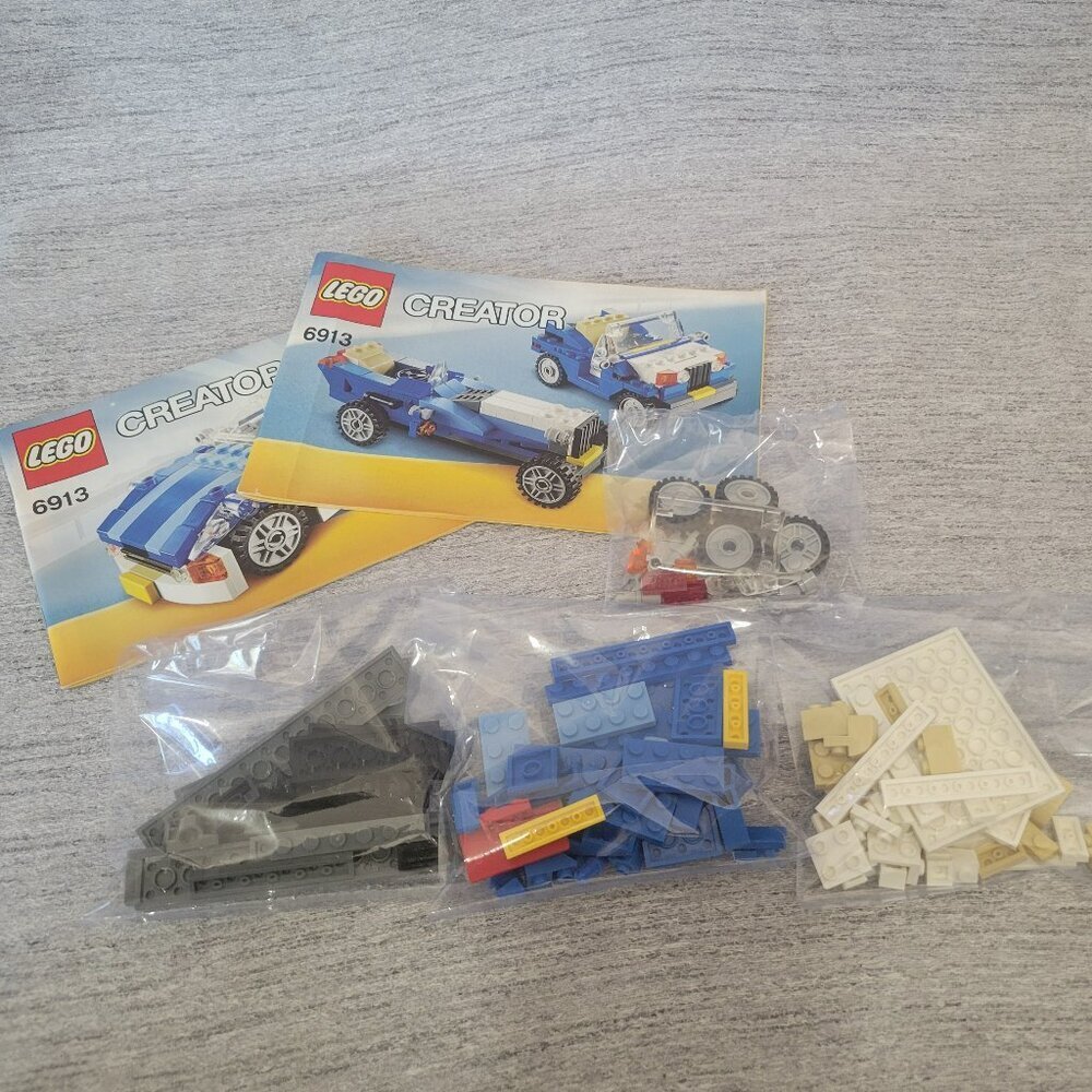 Lego Creator Blue Roadster 3 in 1 6913 - Picture 2 of 8